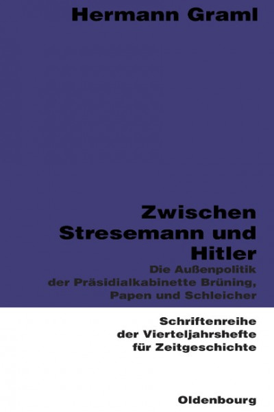 Zwischen Stresemann und Hitler