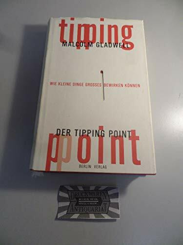 Der Tipping Point: wie kleine Dinge...