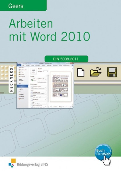 Arbeiten mit Word 2010. Lehr-/Fachbuch