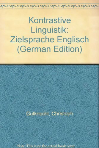 Kontrastive Linguistik: Zielsprache Englisch
