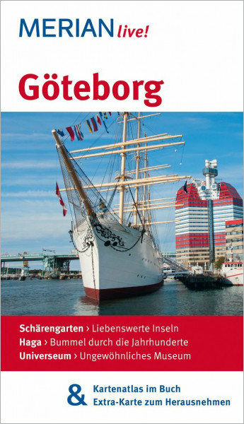 MERIAN live! Reiseführer Göteborg: MERIAN live! - Mit Kartenatlas im Buch und Extra-Karte zum Herausnehmen