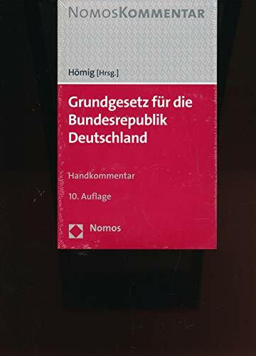 Grundgesetz für die Bundesrepublik Deutschland: Handkommentar