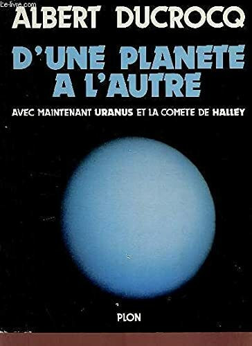 D'une planete a l'autre (Plon)