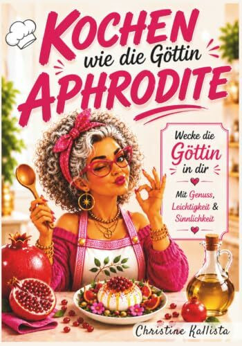 Kochen wie die Göttin Aphrodite: Wecke die Göttin in dir. Liebe, Genuss und mediterrane Küche – Rezepte inspiriert von Aphrodite