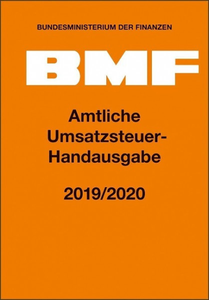 Amtliche Umsatzsteuer-Handausgabe 2019/2020