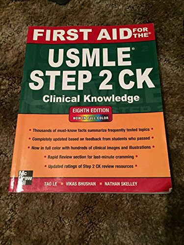 First Aid for the USMLE Step 2 CK (Medicina)