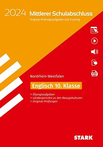 STARK Original-Prüfungen und Training - Mittlerer Schulabschluss 2024 - Englisch - NRW (Abschlussprüfungen)