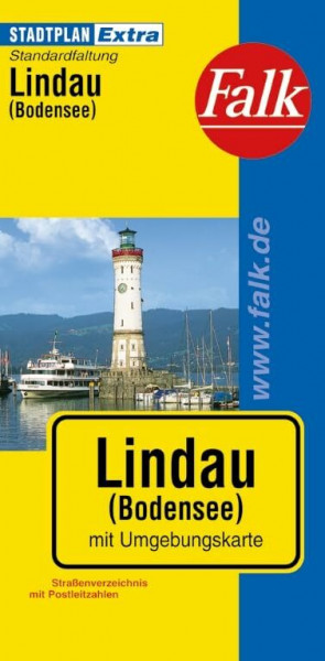 Falk Stadtplan Extra Standardfaltung Lindau (Bodensee)