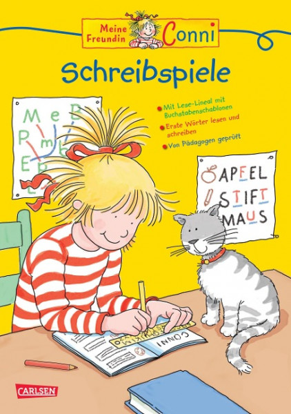 Conni Gelbe Reihe: Schreibspiele (mit Leselineal)