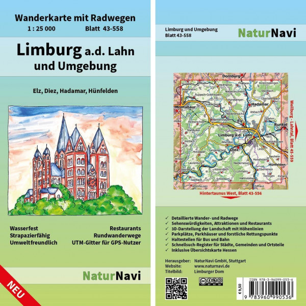 Limburg a.d. Lahn und Umgebung 1 : 25 000, Blatt 43-558