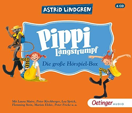 Pippi Langstrumpf. Die große Hörspielbox: Die große Hörspielbox (6 CD)