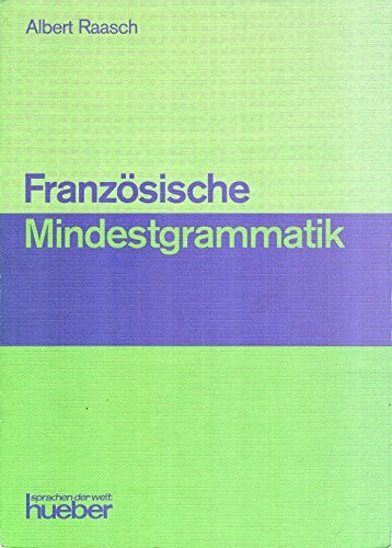 Französische Mindestgrammatik