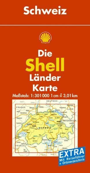 Schweiz: 1:301000 (Shell Länderkarte)