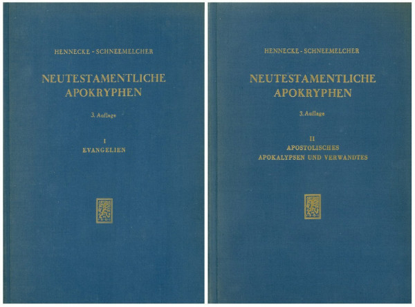 Neutestamentliche Apokryphen in deutscher Übersetzung: Bd.1: Evangelien. Bd.2: Apostolische Apokalypsen und Verwandtes (2 Bde.)