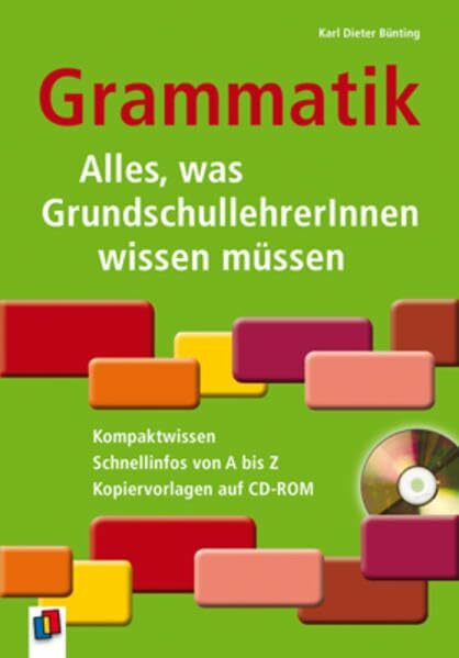 Grammatik - Alles, was GrundschullehrerInnen wissen müssen