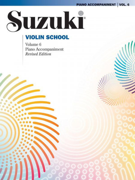 Suzuki Violin School, Vol 6: Piano Acc.