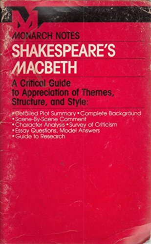 Macbeth Mon (Monarch notes)