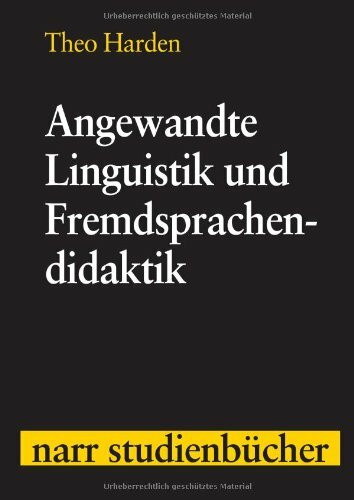 Angewandte Linguistik und Fremdsprachendidaktik (Narr Studienbücher)