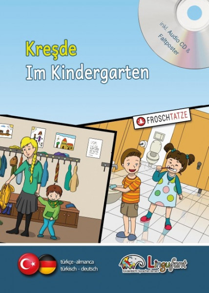 Lingufant - Kresde/Im Kindergarten. Türkisch / Deutsch - mit CD