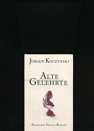 Alte Gelehrte