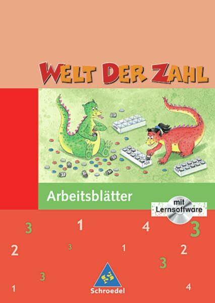 Welt der Zahl / Welt der Zahl - Ausgabe 2004 Hessen, Rheinland-Pfalz und Saarland: Ausgabe 2004 Hessen, Rheinland-Pfalz und Saarland / Arbeitsheft 3 mit CD-ROM