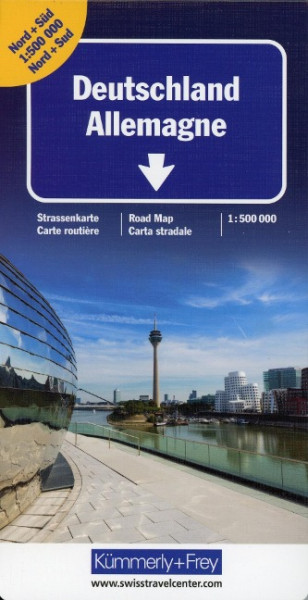 KuF Deutschland Straßenkarte 1 : 500 000