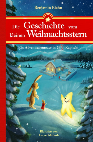 Die Geschichte vom kleinen Weihnachtsstern: Ein Adventsabenteuer in 24 1/2 Kapiteln - Zum Vorlesen und Lesen im Advent oder an Weihnachten