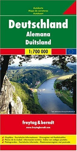 Freytag Berndt Karten, Europaserie, Deutschland 1:700 000(Europa)