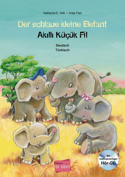 Der schlaue kleine Elefant - Deutsch-Türkisch