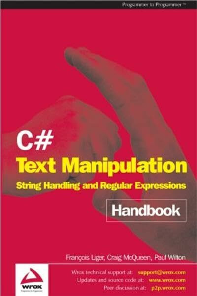 C# TXT MAN HBK,: String Handling and Regular Expressions