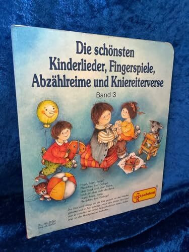 Die schoensten Kinderlieder III, Fingerspiele, Abzaehlreime und Kniereiterverse