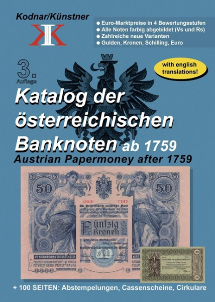 Katalog der österreichischen Banknoten ab 1759