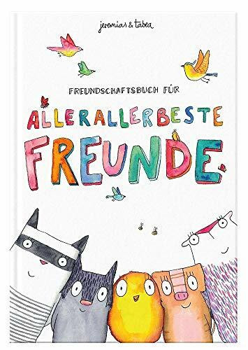 Freundschaftsbuch für allerallerbeste Freunde: Freundebuch für Kindergarten und Einschulung - Poesiealbum von Jeremias & Tabea