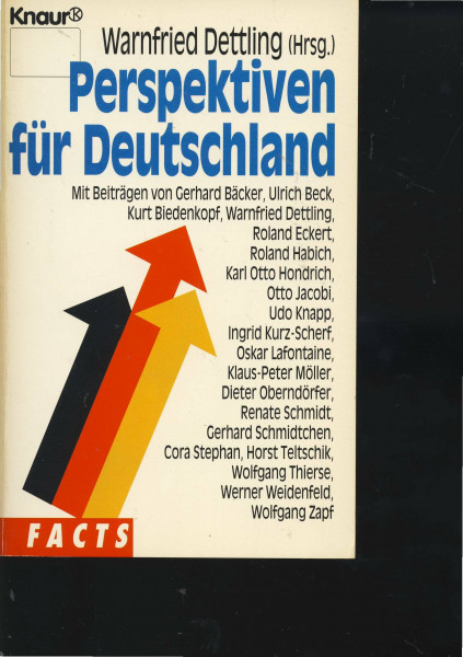Perspektiven für Deutschland (Knaur Taschenbücher. Politik und Zeitgeschichte)