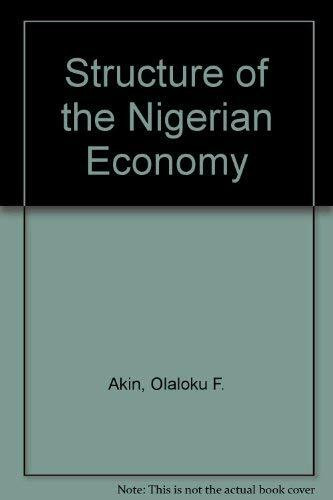 Structure of the Nigerian Economy