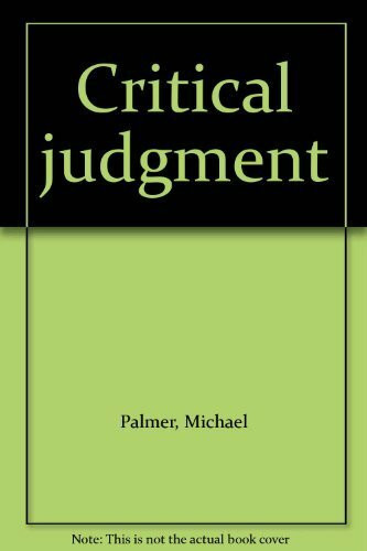 Critical Judgement