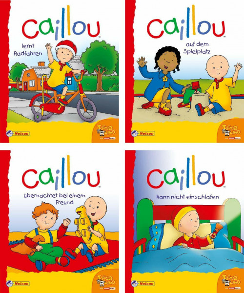 Nelson Mini-Bücher: Caillou 13-16: 24 Mini-Bücher im Display