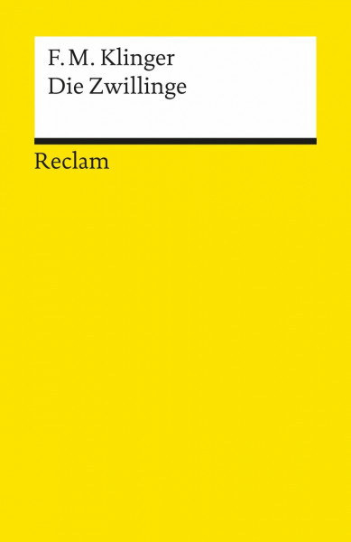 Die Zwillinge: Trauerspiel in 5 Aufzügen (Reclams Universal-Bibliothek)