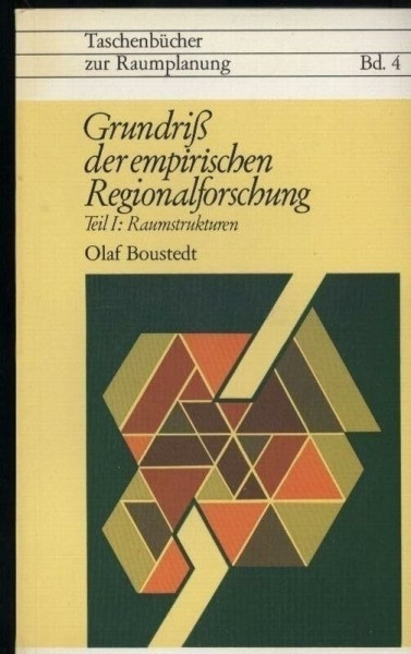 Grundriß der empirischen Regionalforschung, Teil 4: Regionalstatistik