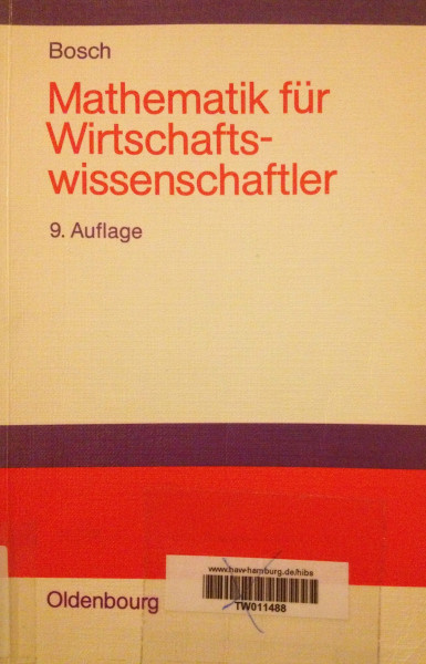 Mathematik für Wirtschaftswissenschaftler: Einführung