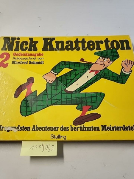 Nick Knatterton: Die aufregendsten Abenteuer dES berühmten Meisterdetektivs, Teil 2