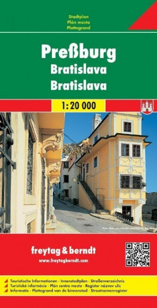 Preßburg / Bratislava Gesamtplan 1 : 20 000