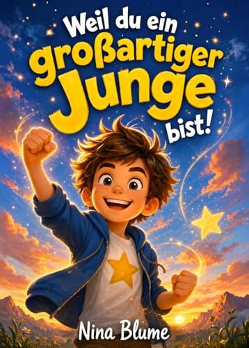 Weil du ein großartiger Junge bist: Inspirierende Geschichten über Mut, innere Stärke und Selbstvertrauen (Kinderbücher von Nina Blume)
