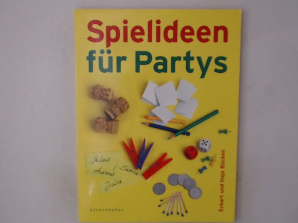 Spielideen für Partys