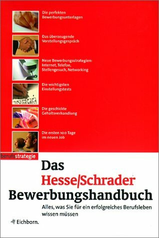 Das Hesse/ Schrader Bewerbungshandbuch. Amazon.de Sonderausgabe.