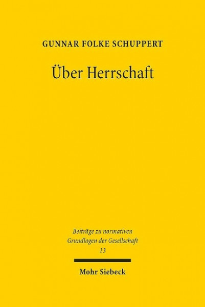 Über Herrschaft