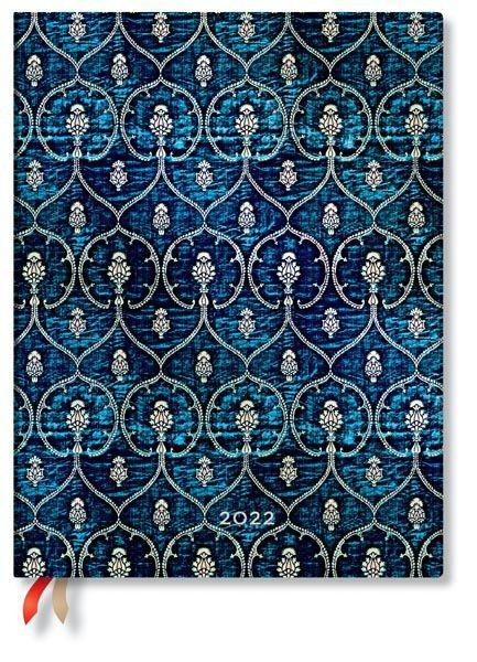 Samtblau 12-Monatskalender 2022 Ultra Horizontal