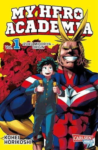 Carlsen Manga My Hero Academia 1, Abenteuer Und Action In Der Superheldenschule!