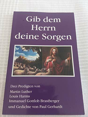 Gib dem Herrn deine Sorgen