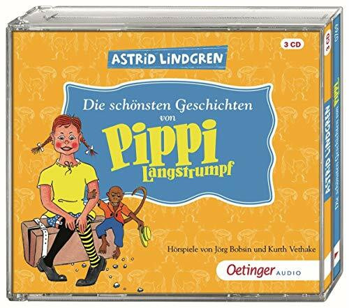 Die schönsten Geschichten von Pippi Langstrumpf: Hörspiele, ca. 154 min.